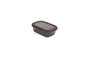 Hermia Lot-12 Juego de Cajas de Almacenamiento con Tapa, Set de 12 Piezas, Plástico Transparente Libre de BPA, Organizador para Hogar y Cocina, Varios Tamaños