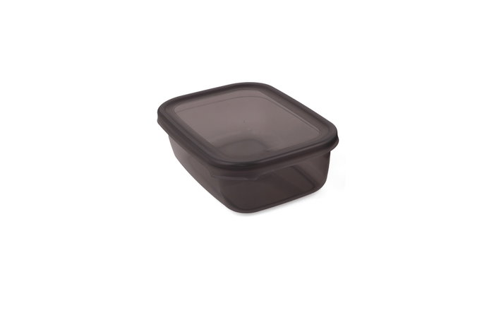 Hermia Lot-12 Juego de Cajas de Almacenamiento con Tapa, Set de 12 Piezas, Plástico Transparente Libre de BPA, Organizador para Hogar y Cocina, Varios Tamaños