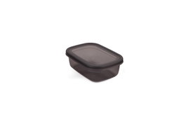 Hermia Lot-12 Juego de Cajas de Almacenamiento con Tapa, Set de 12 Piezas, Plástico Transparente Libre de BPA, Organizador para Hogar y Cocina, Varios Tamaños