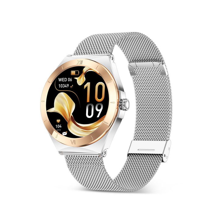 Smartwatch KSIX Lya Plateado 1,19" Smartwatch KSIX Lya Plateado 1,19"