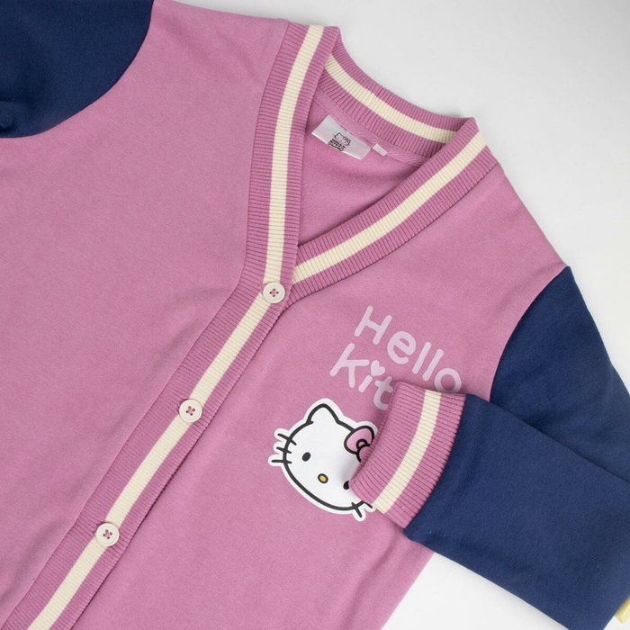Cerdá Chaqueta Cotton Brushed Baseball Hello Kitty Rosa 10 Años
