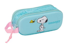 Safta Portatodo Doble 3D Snoopy