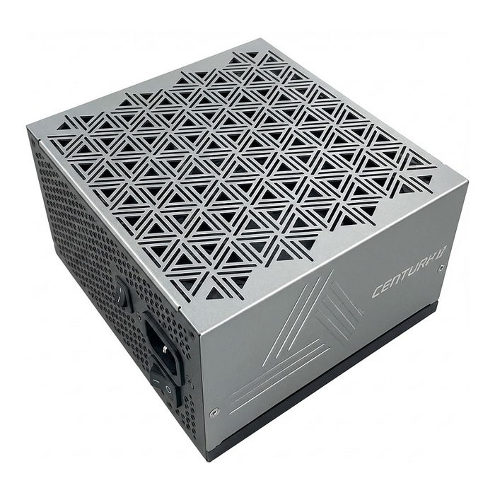 Montech CENTURY II 1200 1200W Fuente de Alimentación Silber 1x 12-Pin High Power GPU 6x PCIe Kabelmanagement 1200 Watt