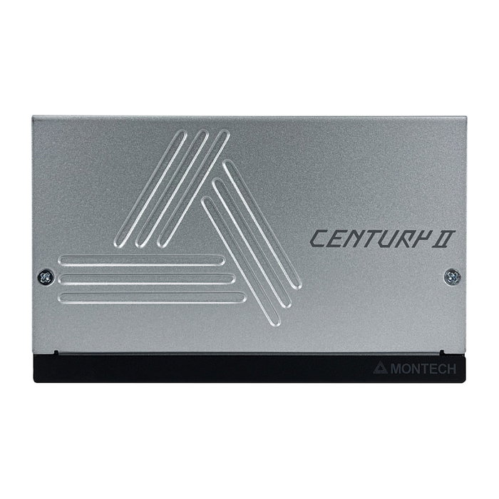 Montech CENTURY II 1200W Fuente de Alimentación ATX 3.1 80 Plus Gold, Totalmente Modular, 1200 Watt, 1x 12-Pin High Power GPU, 6x PCIe, Ventilador de 135 mm, Plata/Negro