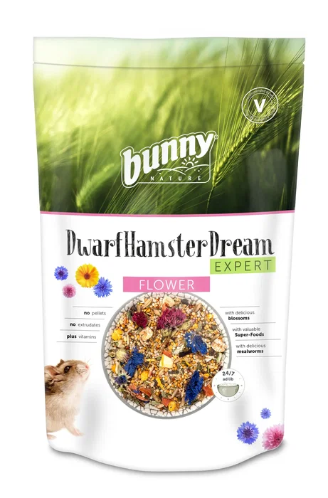 Bunny Nature Alimento Sueño Expert Hamster Enano Flores 500 gr Bunny Nature Alimento Sueño Expert Hamster Enano Flores 500 gr