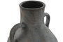 DKD Home Decor Jarrón de Terracota Envejecido Gris y Azul 25x25x44 cm