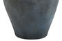 DKD Home Decor Jarrón de Terracota Envejecido Gris y Azul 25x25x44 cm