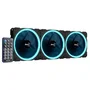 PACK 3 VENTILADORES AEROCOOL ORBIT REMOTE - 1200RPM - 14.1DBA - COJINETE HIDRÁULICO - ILUMINACIÓN DUAL LED RGB - MANDO A DISTANCIA