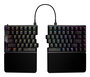 ASUS ROG Teclado Gaming Inalámbrico Falcata, Formato 75% Dividido, Interruptores Magnéticos HFX V2, Conexión USB/RF Wireless/Bluetooth, SpeedNova 8K, RGB, Negro