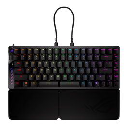 Asus 90MP043H-BKUA20 Teclado ROG Falcata 75% Inalámbrico y Cable Magnetic-mechanical LED RGB Negro