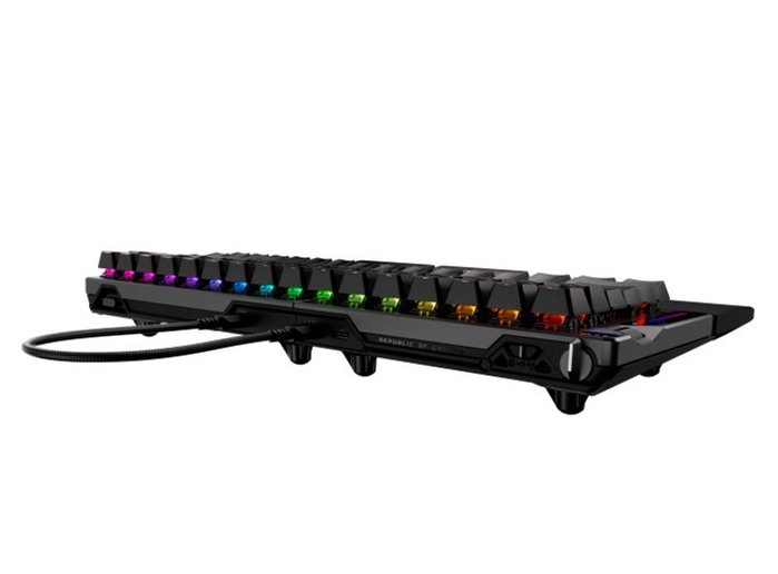 Asus ROG Falcata Teclado Gaming 75% Dividido con Interruptores Magnéticos RGB Negro