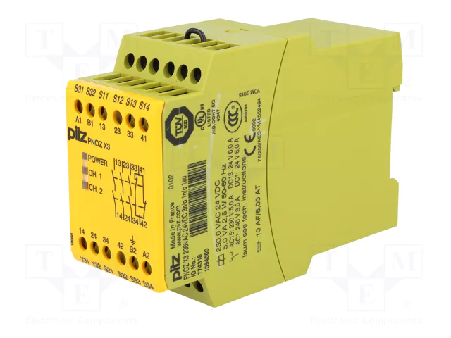 PILZ PNOZ X3 Relé de Seguridad 230VAC