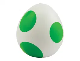 Wondee Lámpara Super Mario Huevo de Yoshi 20 cm - Lámpara decorativa ambientación videojuegos Nintendo
