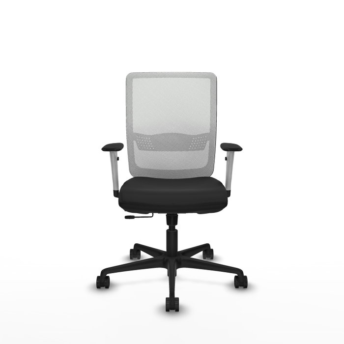 PIQUERAS Y CRESPO Silla de oficina Haches con mecanismo Sincro/Traslack, Negro y Blanco PIQUERAS Y CRESPO Silla de oficina Haches con mecanismo Sincro/Traslack, Negro y Blanco