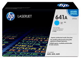 HP 641A Cyan Original LaserJet Toner Cartridge - Cartucho de tóner