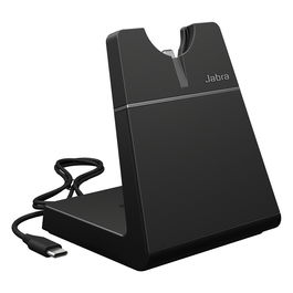 Jabra 14217-06 Estación de Carga para Auriculares Engage SE Convertible USB-C Negro