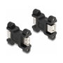 DeLOCK Adaptador USB 2.0 Tipo-A hembra a Tipo-B hembra con conexión de tornillo 66076