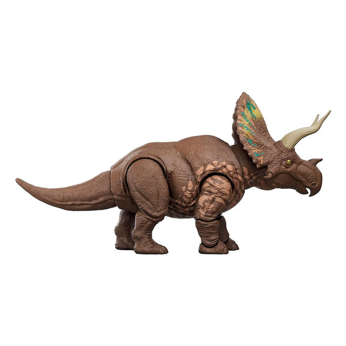 Mattel Jurassic World Eotriceratops JGB93 Figura de Dinosaurio de 35,6 cm Inspirado en la Película