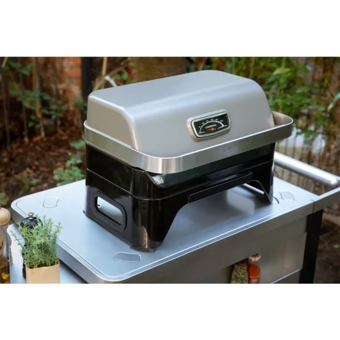Campingaz Attitude 2GO Barbacoa de gas independiente con parrilla de hierro fundido esmaltado