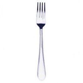 Mepra Norma Tenedor de Mesa, Acero Inoxidable 18/10, Colección Cubiertos, Pulido Extra, Grosor 2.5 mm (Set de 12)