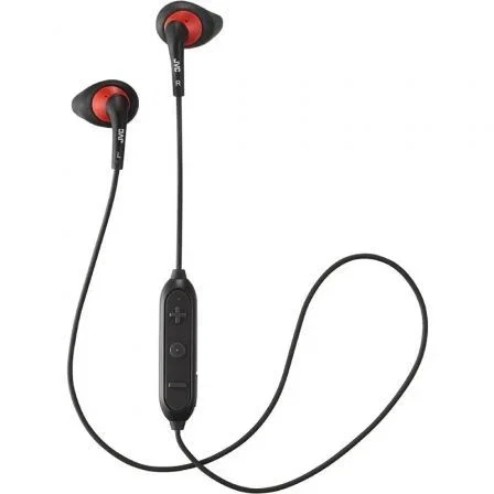 Auriculares Deportivos JVC Gummy Sport HA-EN10/ Jack 3.5/ Negros