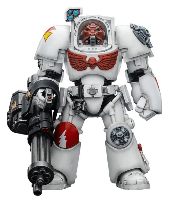 Joy Toy (CN) Warhammer 40,000 White Scars Terminator 3 con Power Fist y Assault Cannon Joy Toy (CN) Warhammer 40,000 White Scars Terminator 3 con Power Fist y Assault Cannon