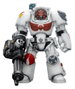 Joy Toy (CN) Warhammer 40,000 White Scars Terminator 3 con Power Fist y Assault Cannon