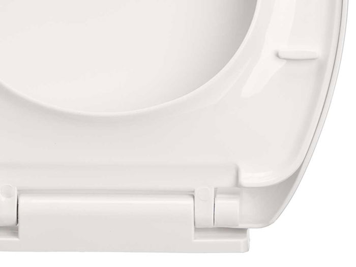 Berilo Tapa Blanca WC 36x45x5 cm Plástico PP (Set de 6)
