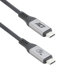 ACT Connectivity AC7452 Cable USB4 80 Gbps 240W Thunderbolt 5 USB-C 1.5m Negro