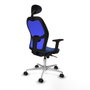 PIQUERAS Y CRESPO Silla de oficina Jorquera Azul marino y Azul