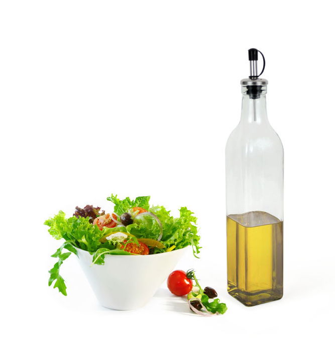 Anna Aceitera de Vidrio 500 ml 5.5x5.5x30 cm (24 Unidades)