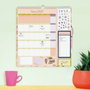 Finocam Calendario de Pared Talkual 2026 con Espiral Doble y Colgador