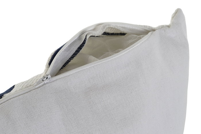 DKD Home Decor Cojin Urban Azul 45 x 45 cm (2 Unidades) Colección Blue Range 2c24