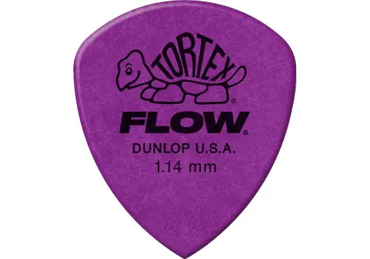 DUNLOP Pack de 72 Púas Tortex Flow 1.14 mm - Púas para Guitarra DUNLOP Pack de 72 Púas Tortex Flow 1.14 mm - Púas para Guitarra