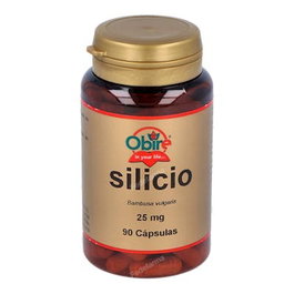 OBIRE Silicio 25Mg. 90Cap. Contribuye al mantenimiento de las articulaciones