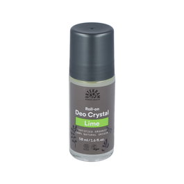 Urtekram Desodorante Roll-On Eco Vegan de Lima 50 ml, Aroma Fresco, Certificado COSMOS ORGANIC