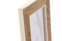 DKD Home Decor Marco de Fotos 13x18 Natural Blanco Mango y Resina 19 x 24 x 1.8 cm