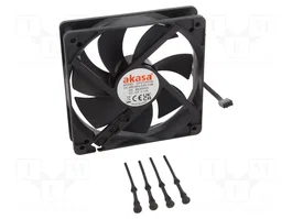 Akasa AK-FN120 Ventilador Axial 120mm Negro
