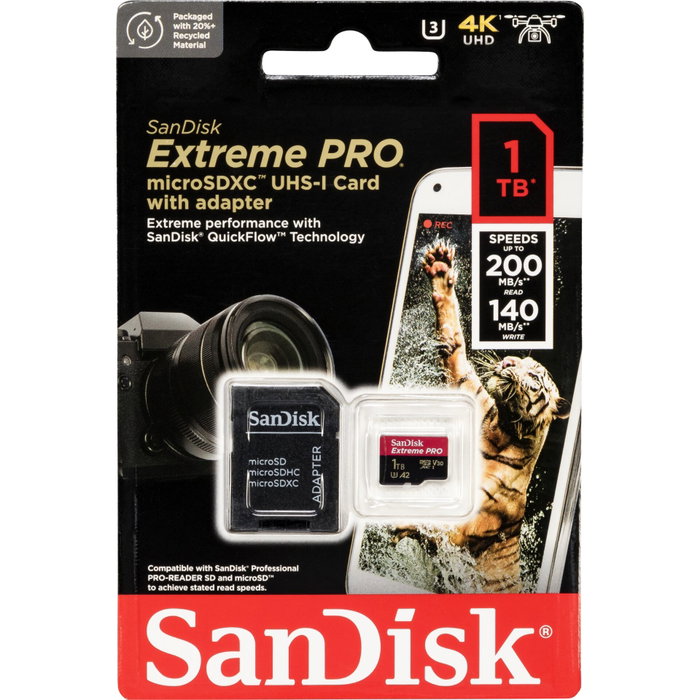 Sandisk Extreme PRO microSDXC 1TB 200MB/s
