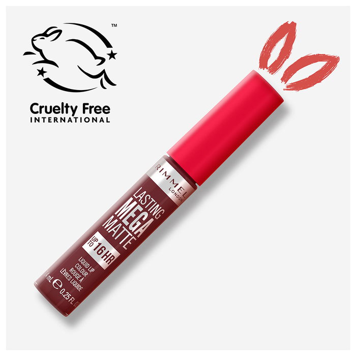 Rimmel London Lasting Mega Matte liquid lip colour #810-plum, Labial Líquido Mate de Larga Duración 7,4 ml Rimmel London Lasting Mega Matte liquid lip colour #810-plum, Labial Líquido Mate de Larga Duración 7,4 ml
