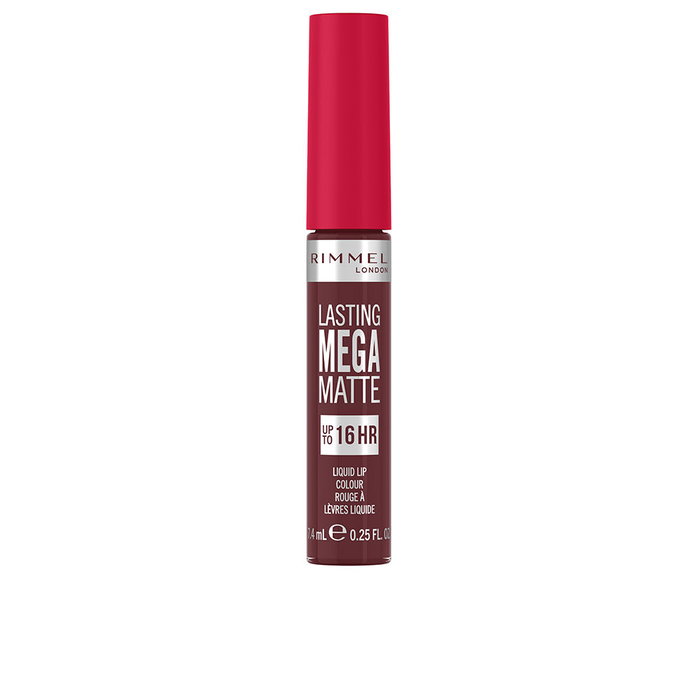 Rimmel London Lasting Mega Matte liquid lip colour #810-plum, Labial Líquido Mate de Larga Duración 7,4 ml Rimmel London Lasting Mega Matte liquid lip colour #810-plum, Labial Líquido Mate de Larga Duración 7,4 ml