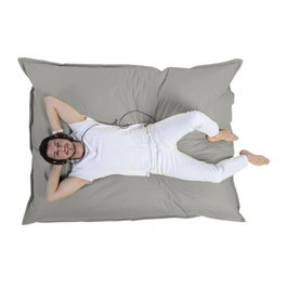 Atelier Del Sofa Puff Gigante 140x180 cm Gris Humo