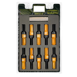 Omp Juego de 20 Tornillos SPEED M12x1.5 con Protector Naranja