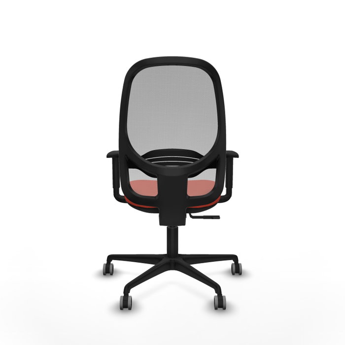 PIQUERAS Y CRESPO Silla de oficina Cilanco con mecanismo Sincro, Naranja oscuro y Gris PIQUERAS Y CRESPO Silla de oficina Cilanco con mecanismo Sincro, Naranja oscuro y Gris