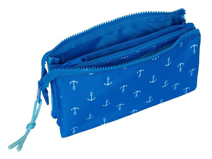 Portatodo Doble Donald Azul 22 x 12 x 3 cm