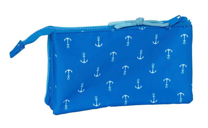 Portatodo Doble Donald Azul 22 x 12 x 3 cm