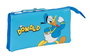 Portatodo Doble Donald Azul 22 x 12 x 3 cm