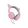 Razer Kraken Kitty V3 X Auriculares Gaming con Microfono Boom y RGB, Circumaural, 20-28000 Hz, Color Rosa Quartz, Conector 3.5 mm, Modelo Para Chicas