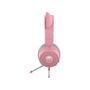 Razer Kraken Kitty V3 X Auriculares Gaming con Microfono Boom y RGB, Circumaural, 20-28000 Hz, Color Rosa Quartz, Conector 3.5 mm, Modelo Para Chicas