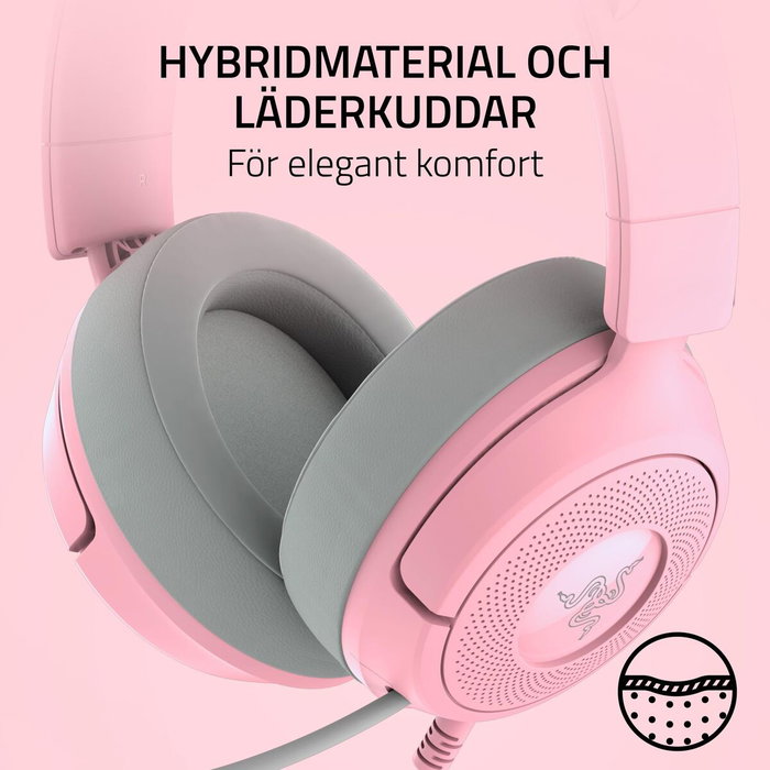 Razer Kraken Kitty V3 X Quartz Rosa
